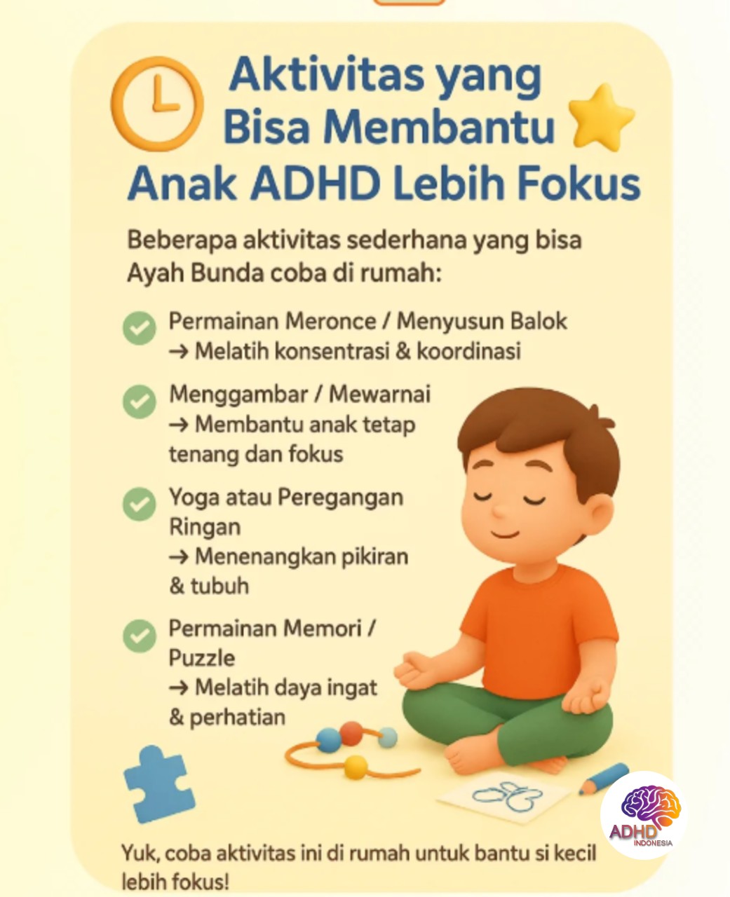 Pendekatan Edukatif yang Tepat untuk Anak ADHD di Kota Sorong