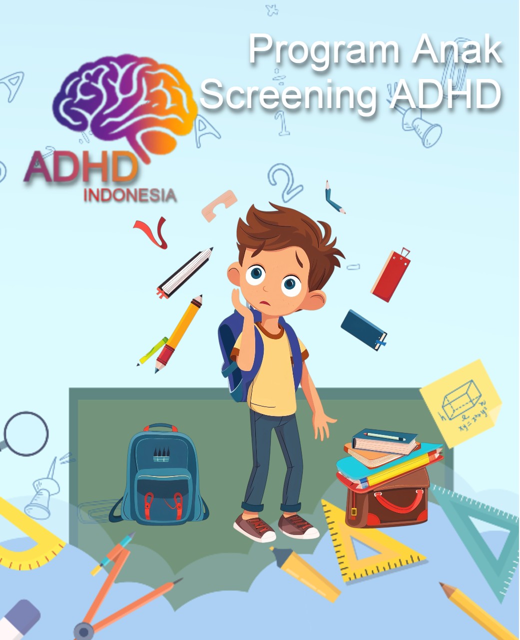 Program ADHD Indonesia Kota Sorong Screening ADHD Non-Diagnostik